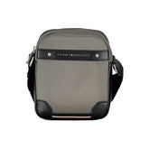 Bolsa de ombro masculina Tommy Hilfiger verde de poliéster