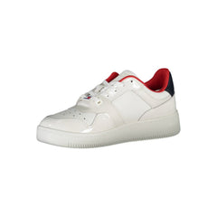 Tênis Tommy Hilfiger Branco de Couro Feminino