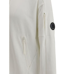 Moletom com capuz e zíper da CP Company