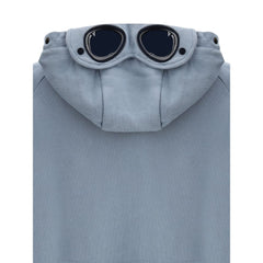 Moletom com capuz e zíper da CP Company