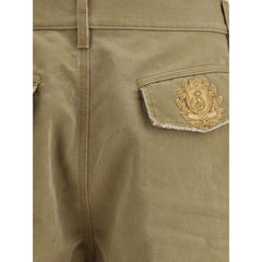 Jeans com logotipo da Burberry