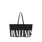 Bolsa tote com logotipo da Balenciaga