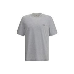 Camiseta com logotipo Brunello Cucinelli