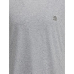 Camiseta com logotipo Brunello Cucinelli