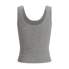 Blusa regata canelada Brunello Cucinelli
