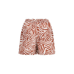 Brunello Cucinelli Shorts com estampa de zebra