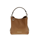 Bolsa balde de couro Gucci GG Emblem