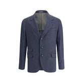 Jaqueta Blazer de Lã Brunello Cucinelli