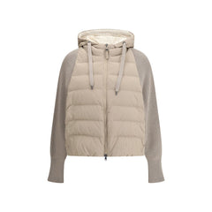 Jaqueta de lã com mangas compridas Brunello Cucinelli