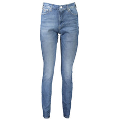 Calça jeans e calça Tommy Hilfiger de algodão azul