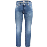 Calça jeans e calça Tommy Hilfiger de algodão azul