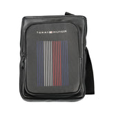 Bolsa de ombro Tommy Hilfiger preta de polietileno