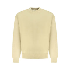 Hugo Boss Beige Cotton Men Sweater