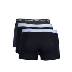 Pacote Trio de Boxers Tommy Hilfiger Pretos de Algodão Masculino