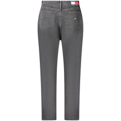 Calça Jeans Tommy Hilfiger Preta de Algodão Feminina