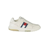 Tênis Tommy Hilfiger Branco de Couro Feminino