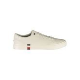Tênis Tommy Hilfiger Masculino em Couro Branco