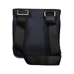 Bolsa de ombro Tommy Hilfiger Sleek Blue com detalhes contrastantes