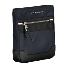 Bolsa de ombro Tommy Hilfiger Sleek Blue com detalhes contrastantes