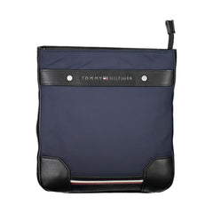Bolsa de ombro masculina Tommy Hilfiger em poliéster azul