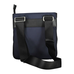 Bolsa de ombro masculina Tommy Hilfiger em poliéster azul