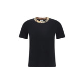 Camiseta Burberry Check com gola redonda