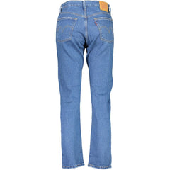Calça jeans e calça Levi's Blue Cotton