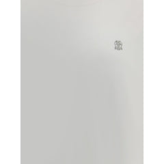 Camiseta com logotipo Brunello Cucinelli