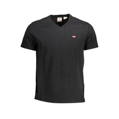 Camiseta Levi's preta de algodão masculina