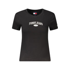Tommy Hilfiger - Blusa e camiseta pretas de algodão