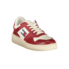 Tênis Tommy Hilfiger Vermelho Couro Feminino