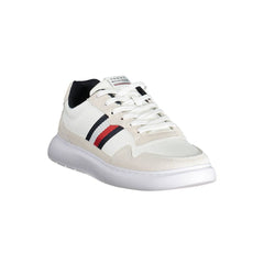 Tênis Tommy Hilfiger Masculino em Couro Branco