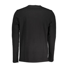 Hugo Boss Black Cotton Men T-Shirt