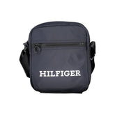 Bolsa de ombro masculina Tommy Hilfiger em poliéster azul