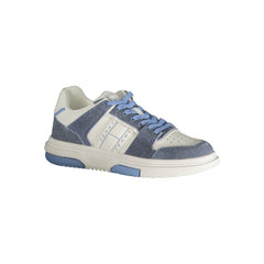 Tênis Tommy Hilfiger Azul Claro de Couro Feminino