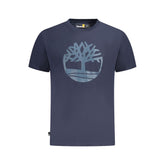 Camiseta Timberland Azul Algodão