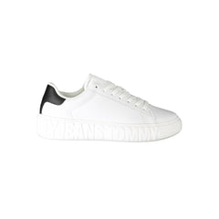 Tênis Tommy Hilfiger Masculino em Couro Branco