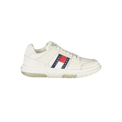 Tênis Tommy Hilfiger Branco de Couro Feminino