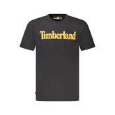 Camiseta Timberland de algodão preta