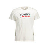 Camiseta Tommy Hilfiger de algodão branca