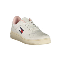 Tênis Tommy Hilfiger Branco de Couro Feminino