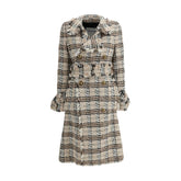 Casaco Burberry Check Bouclé