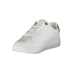 Tênis Tommy Hilfiger Branco de Couro Feminino