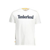 Camiseta Timberland Branca de Algodão Masculina