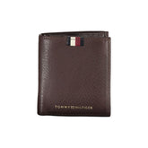 Carteira de couro marrom Tommy Hilfiger