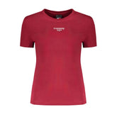 Tommy Hilfiger Tops e camiseta de algodão vermelho