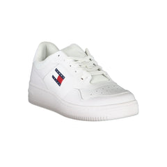 Tênis Tommy Hilfiger Masculino em Couro Branco