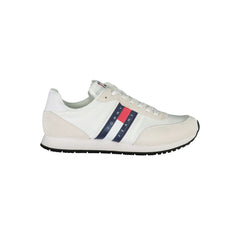 Tênis Tommy Hilfiger Sleek Branco com Detalhes Contrastantes