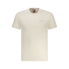 Camiseta Tommy Hilfiger Bege Algodão Masculina