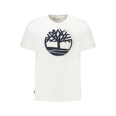 Camiseta Timberland Branca de Algodão Masculina